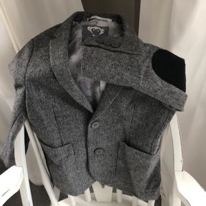 Boys Appaman fine tailoring herringbone blazer
